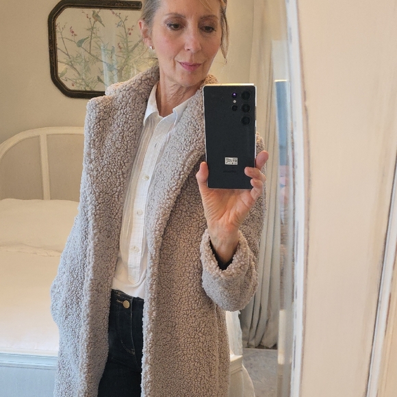 J. Crew Jackets & Blazers - J. Crew Women's Cozy Sherpa Coat xxs